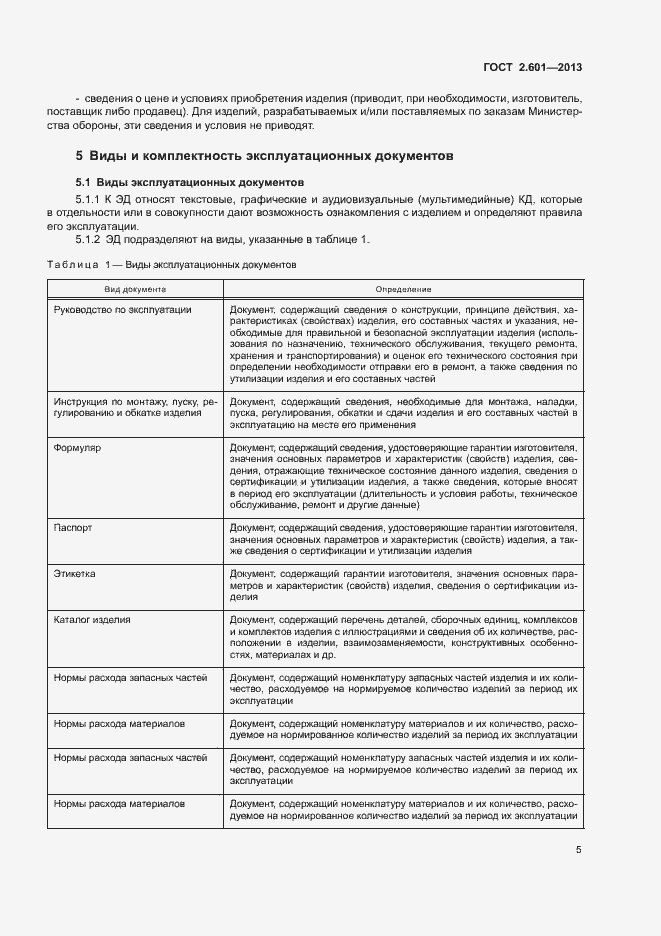 Страница 9 ГОСТ 2.601-2013