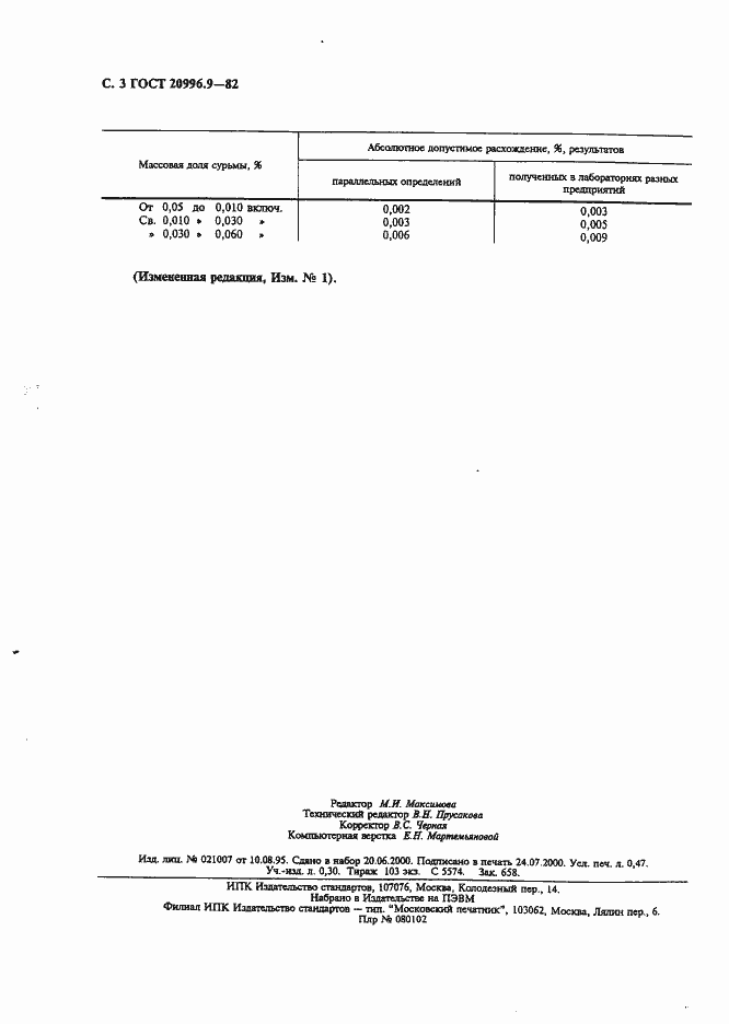 Страница 4 ГОСТ 20996.9-82