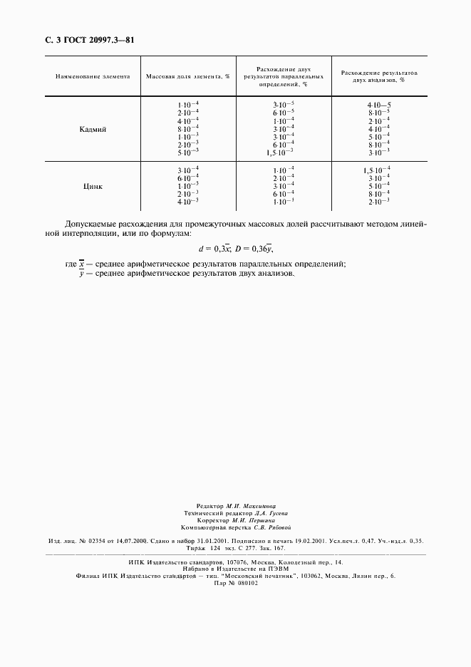 Страница 4 ГОСТ 20997.3-81