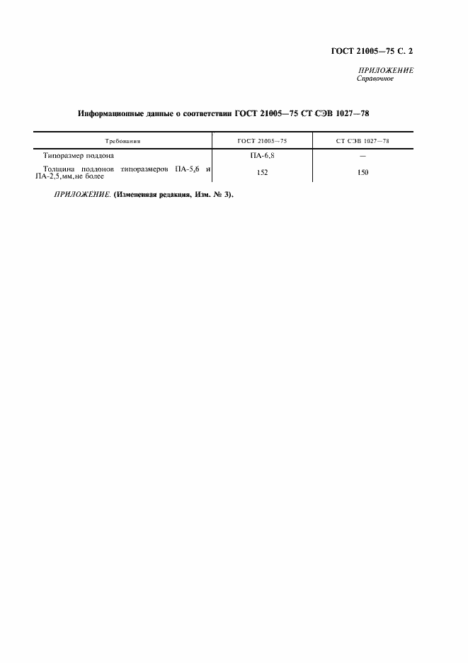 Страница 3 ГОСТ 21005-75