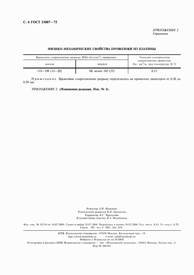 Страница 8 ГОСТ 21007-75