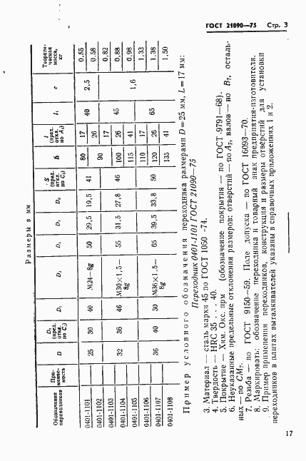 Страница 3 ГОСТ 21090-75