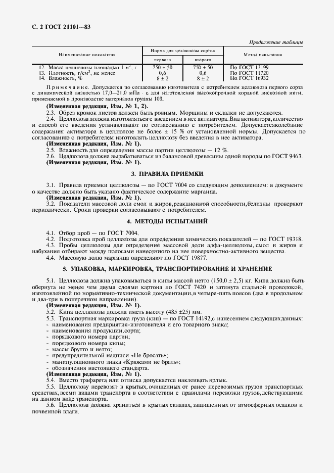 Страница 4 ГОСТ 21101-83