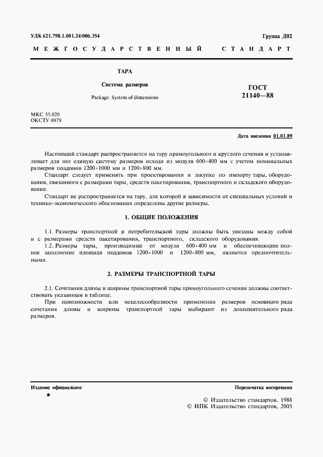 Страница 2 ГОСТ 21140-88