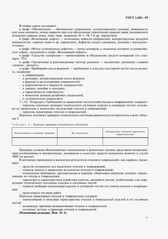 Страница 12 ГОСТ 2.602-95