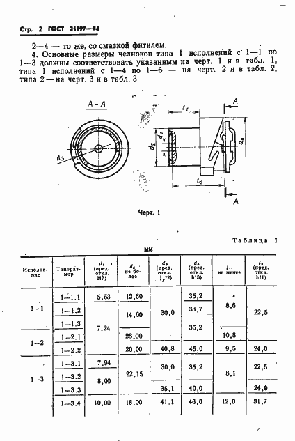 Страница 4 ГОСТ 21197-84