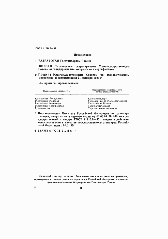 Страница 2 ГОСТ 21216.8-93