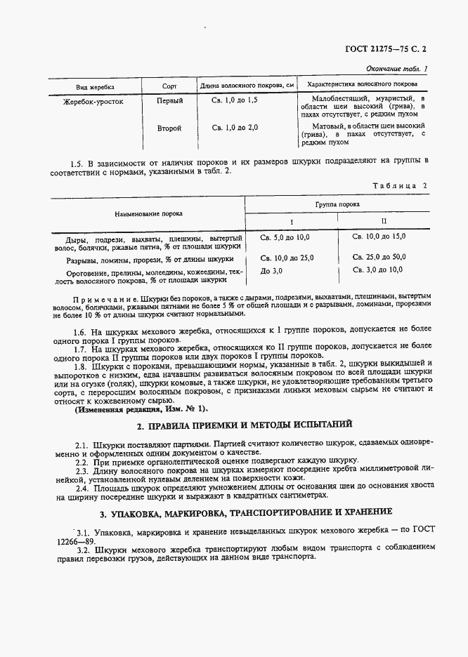 Страница 3 ГОСТ 21275-75