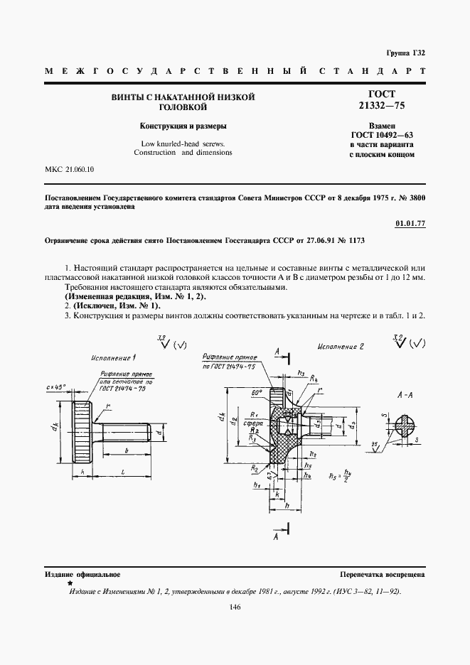 Страница 1 ГОСТ 21332-75
