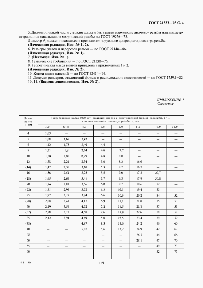 Страница 4 ГОСТ 21332-75