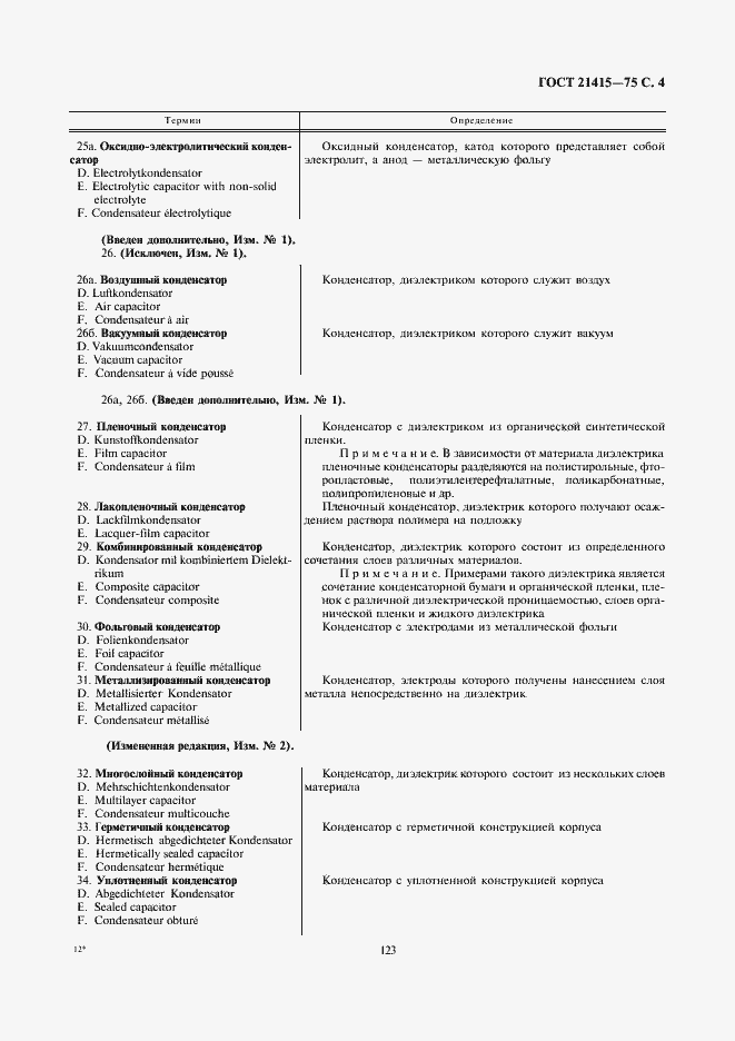 Страница 4 ГОСТ 21415-75