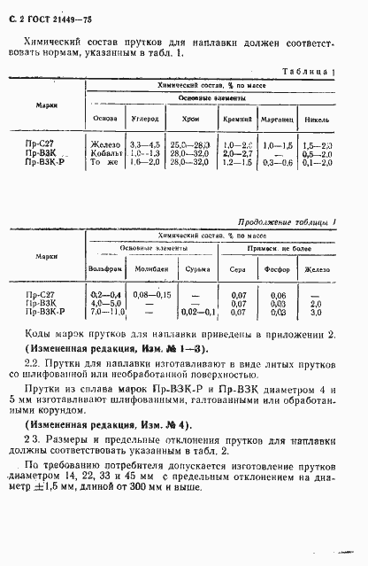 Страница 3 ГОСТ 21449-75