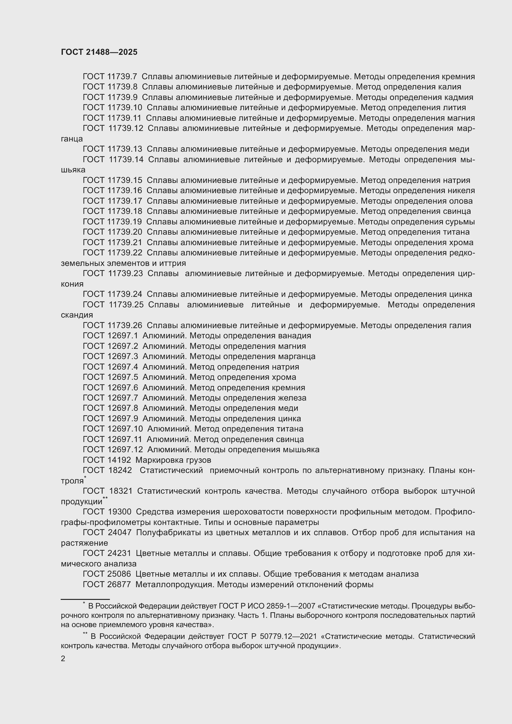 Страница 6 ГОСТ 21488-2025