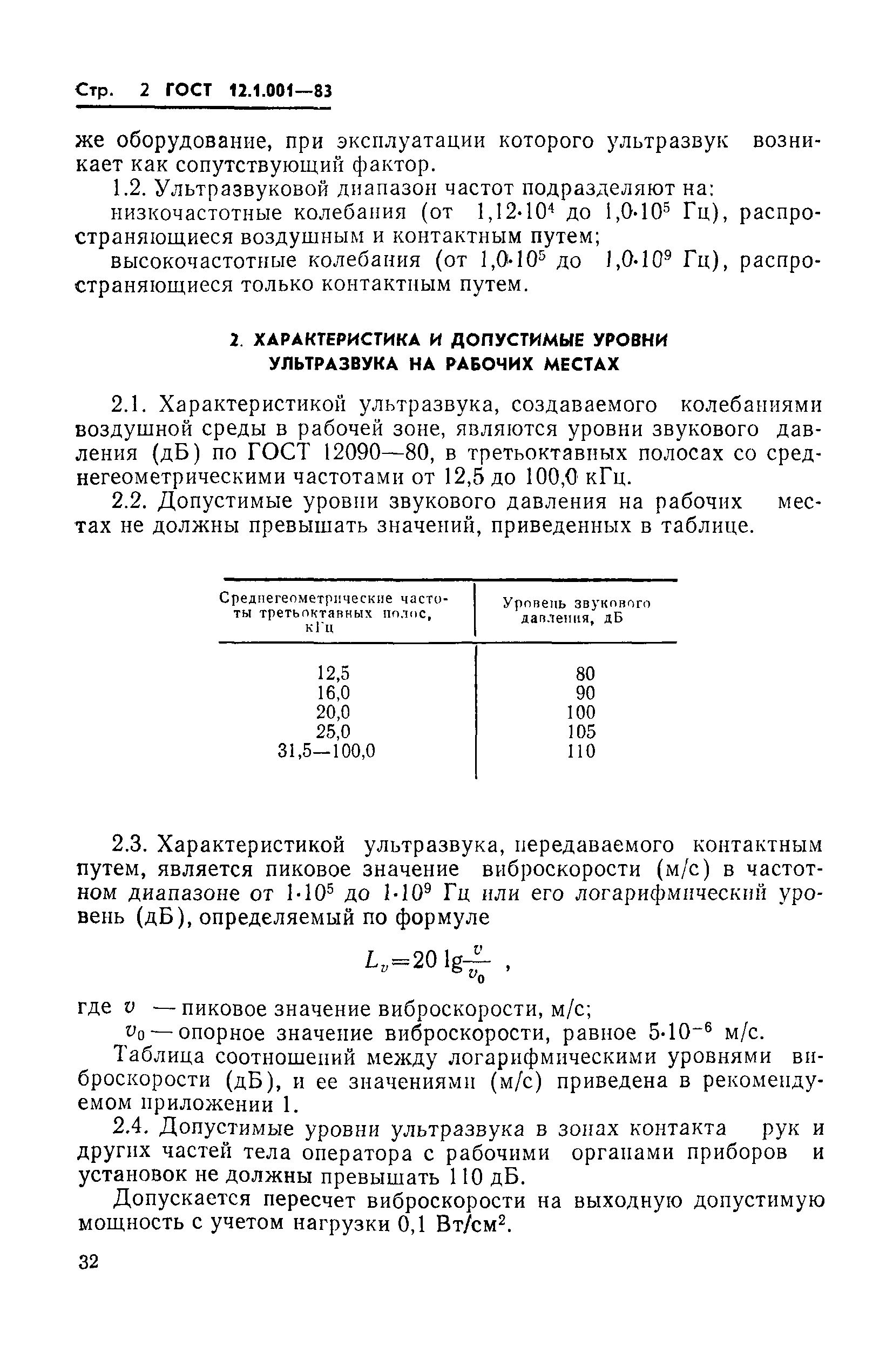 Страница 2 ГОСТ 12.1.001-83