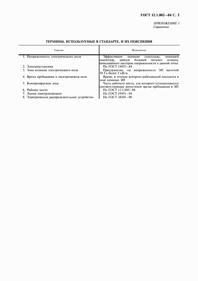 Страница 4 ГОСТ 12.1.002-84