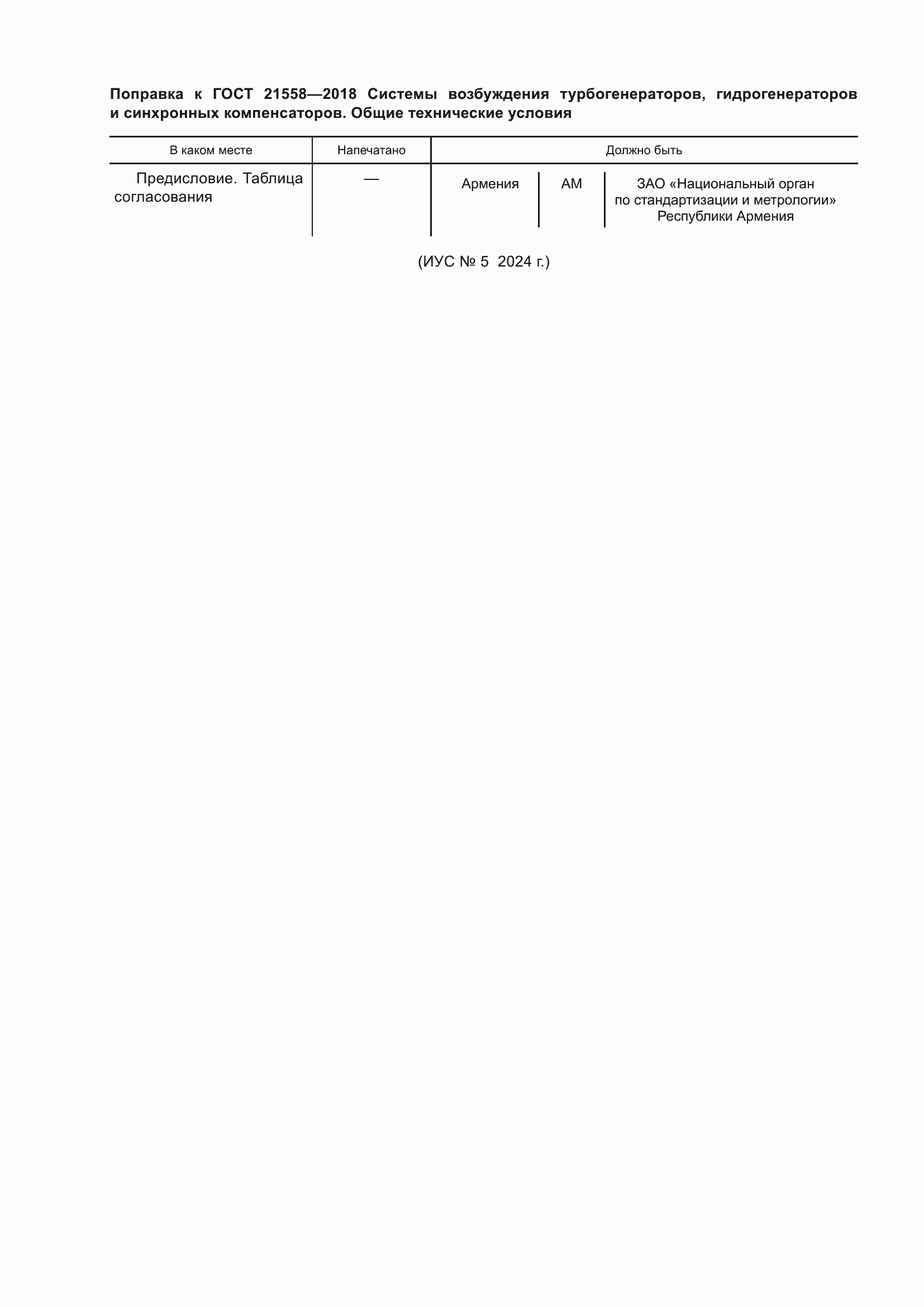 Приложение №2 ГОСТ 21558-2018