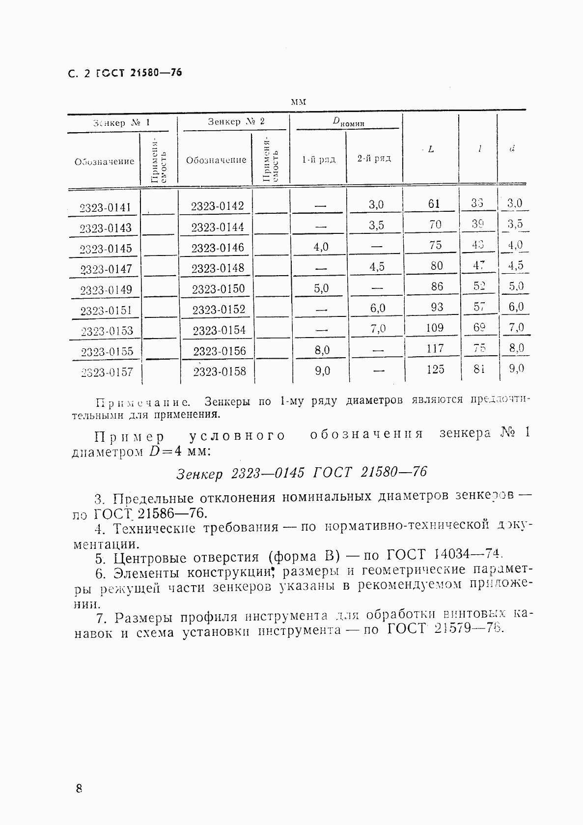 Страница 2 ГОСТ 21580-76