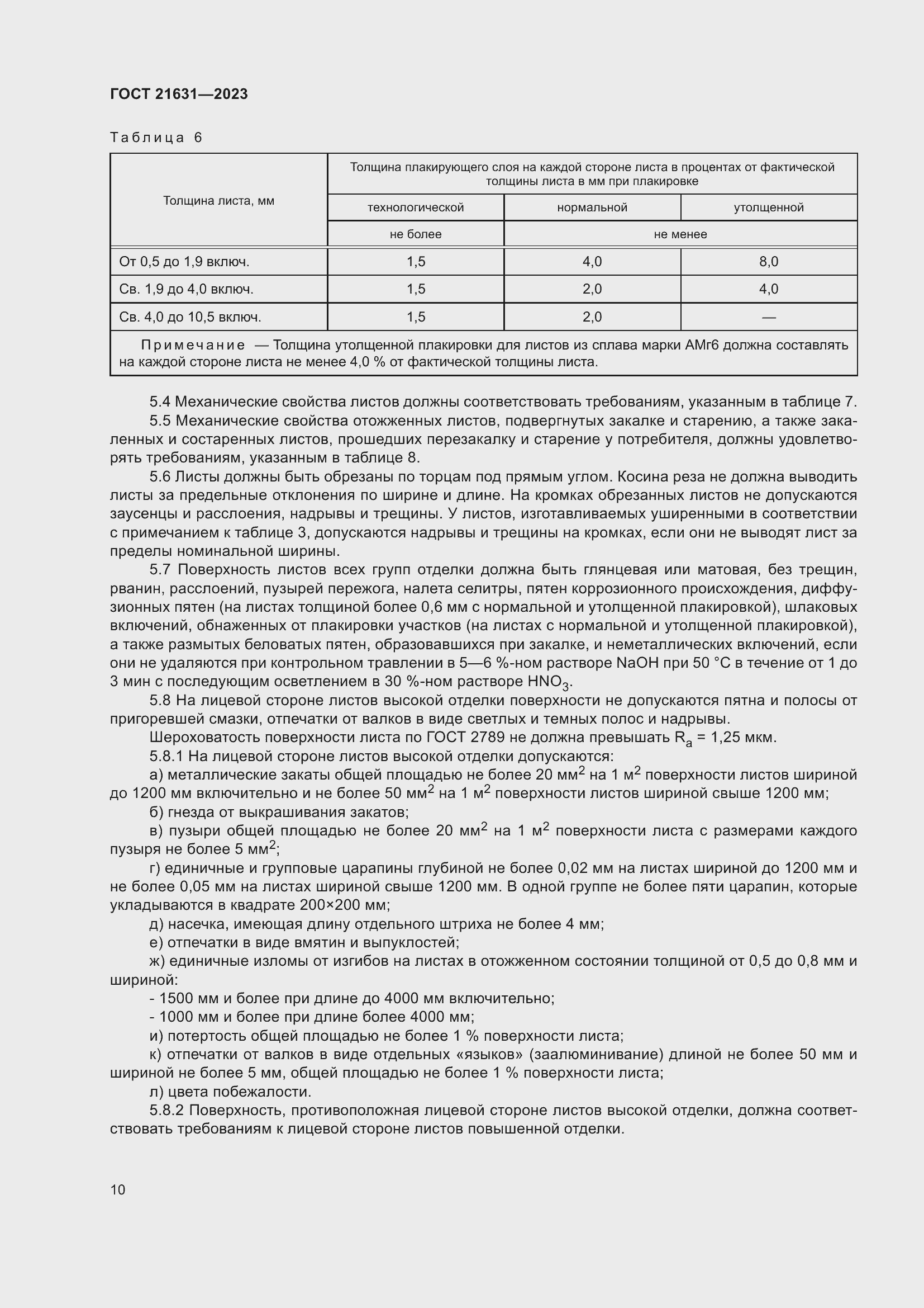 Страница 14 ГОСТ 21631-2023