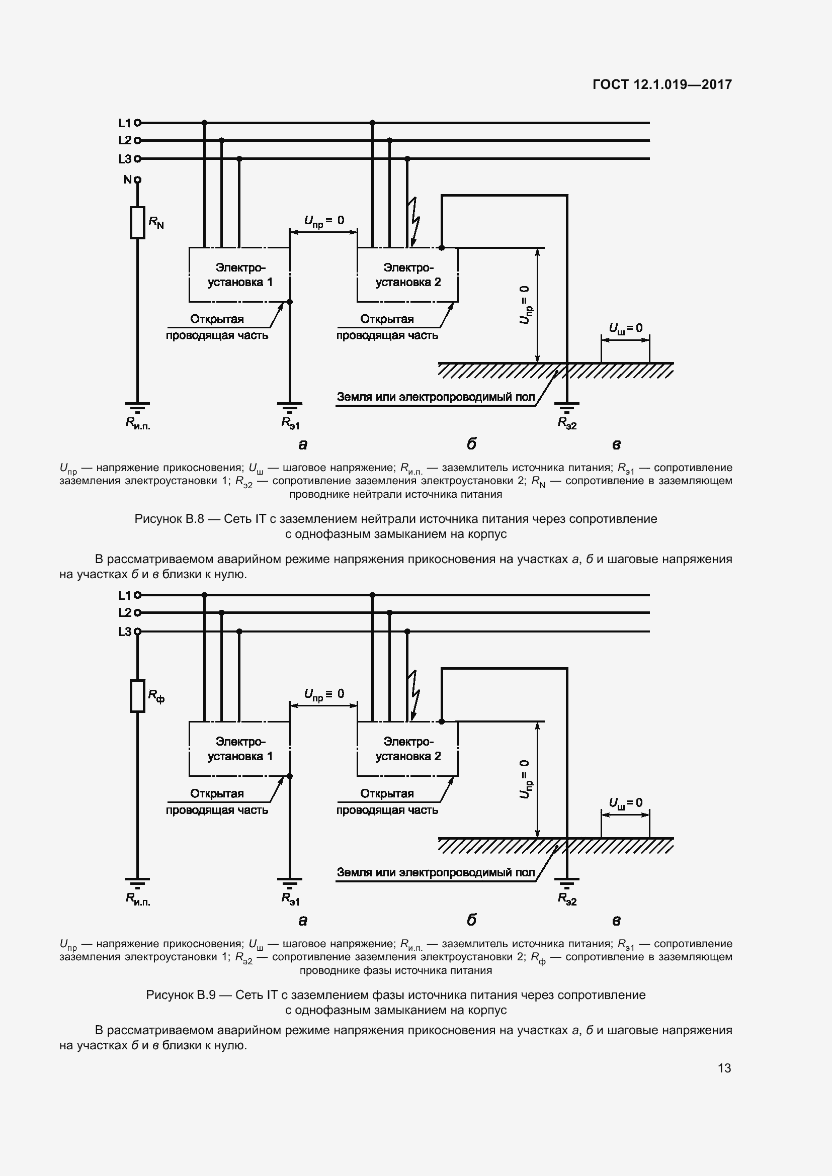 Страница 19 ГОСТ 12.1.019-2017