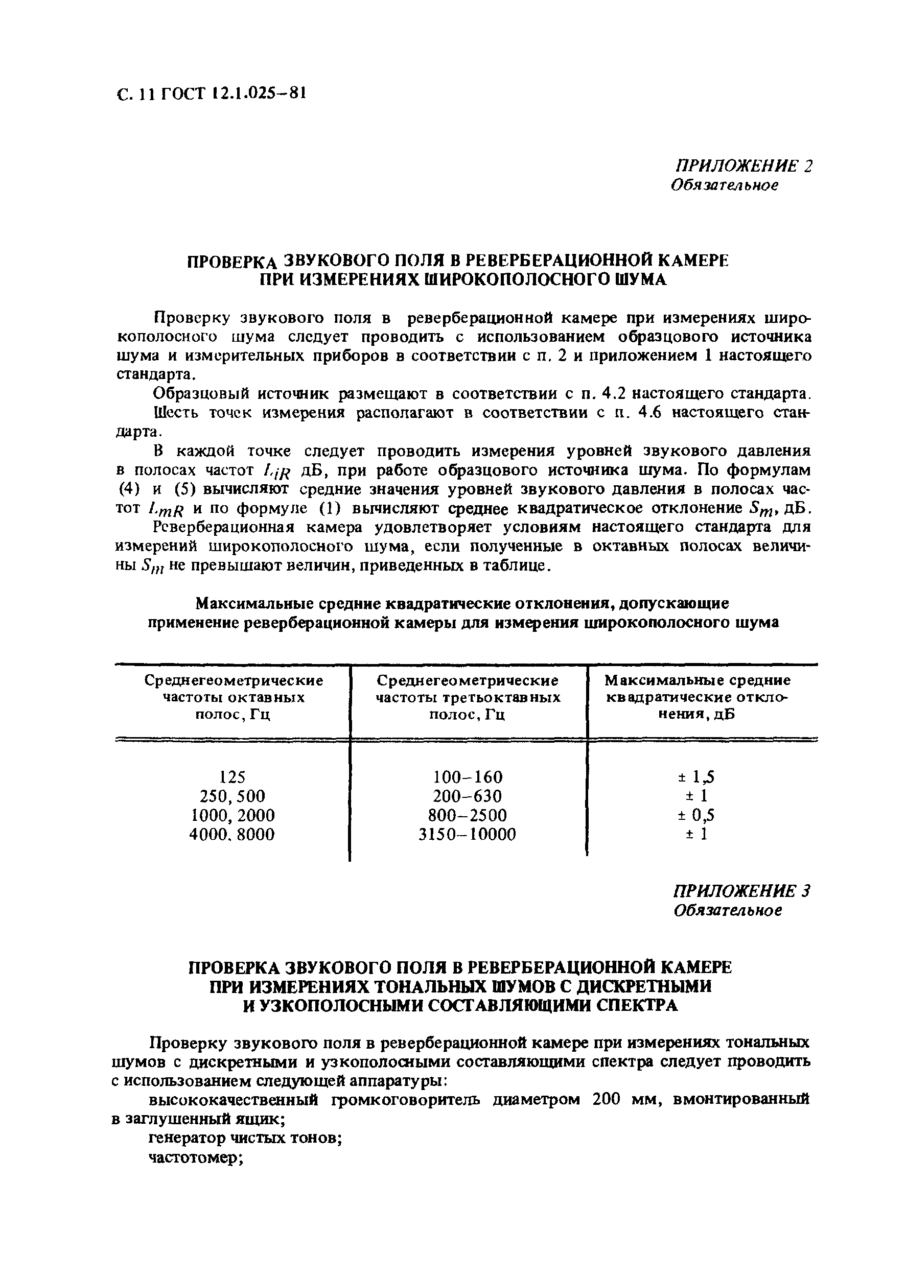 Страница 11 ГОСТ 12.1.025-81