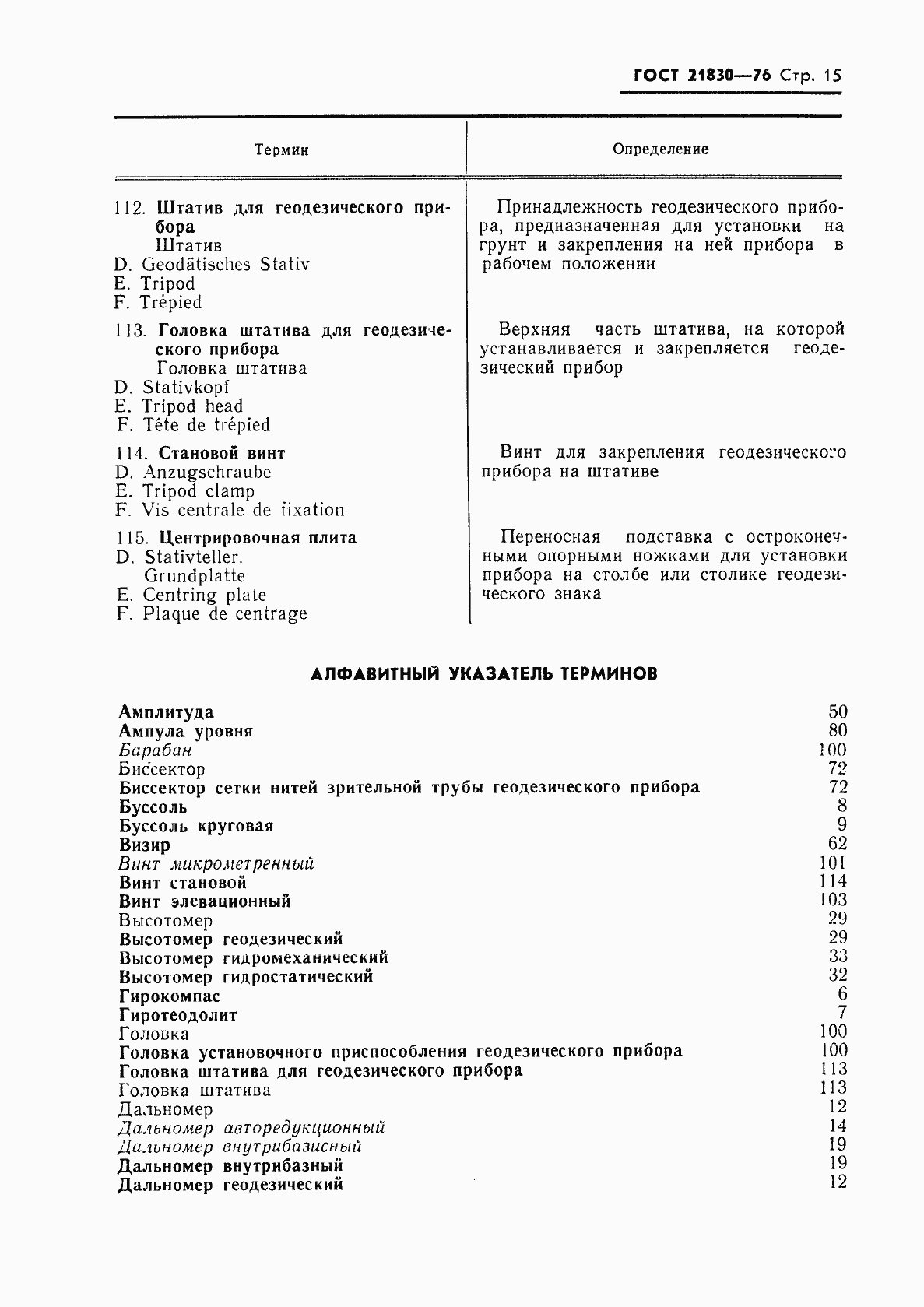 Страница 16 ГОСТ 21830-76