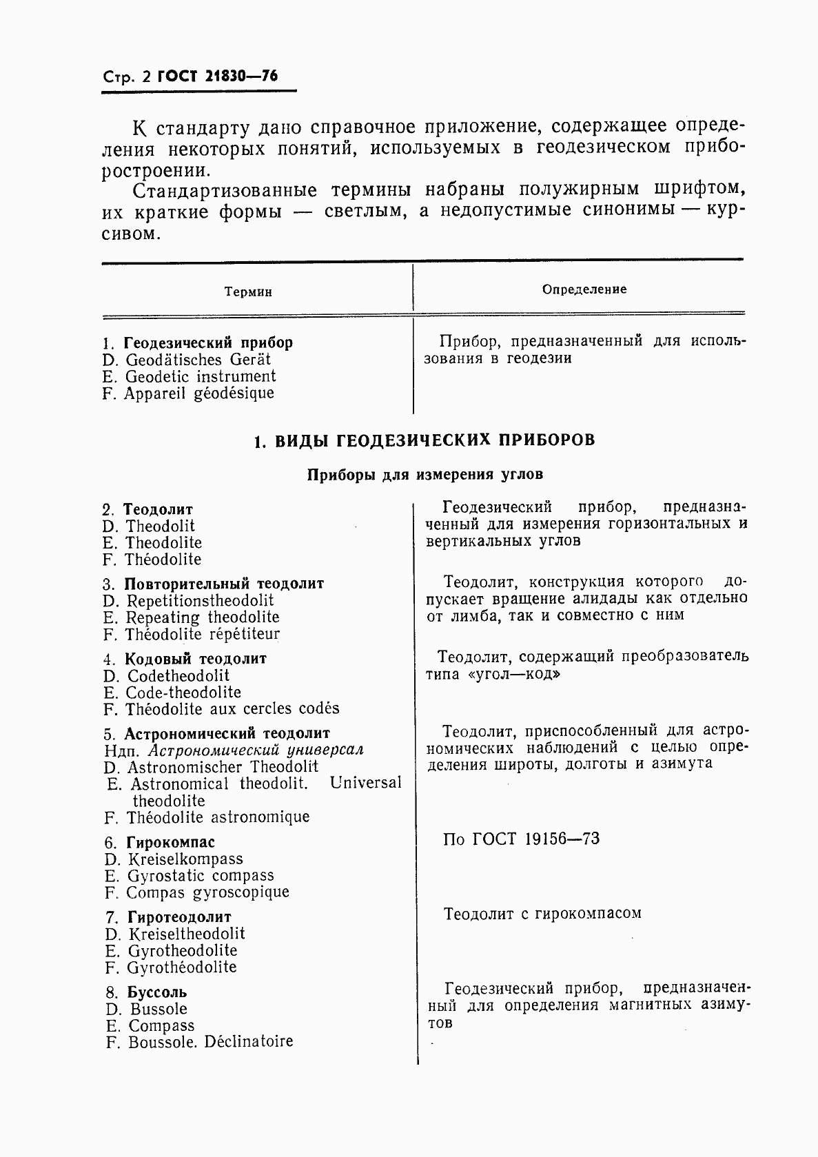 Страница 3 ГОСТ 21830-76