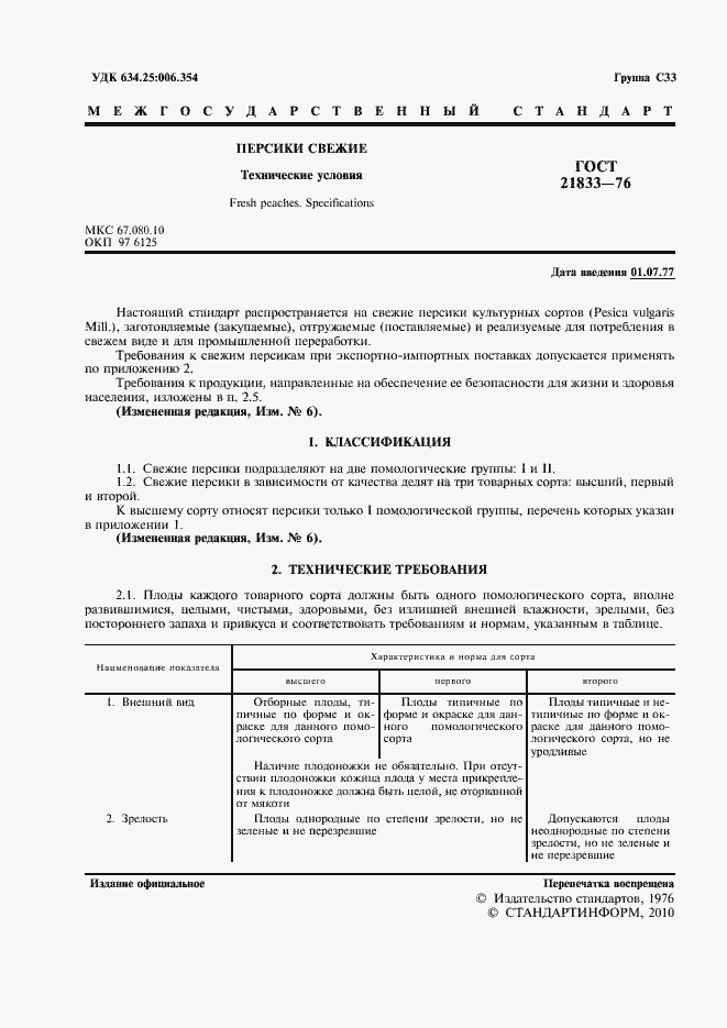 Страница 2 ГОСТ 21833-76