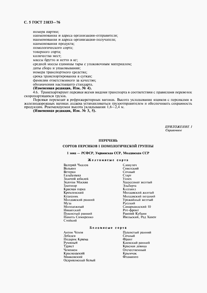 Страница 6 ГОСТ 21833-76
