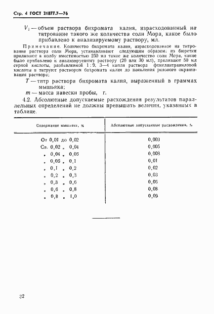 Страница 4 ГОСТ 21877.7-76