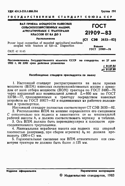 Страница 3 ГОСТ 21909-83