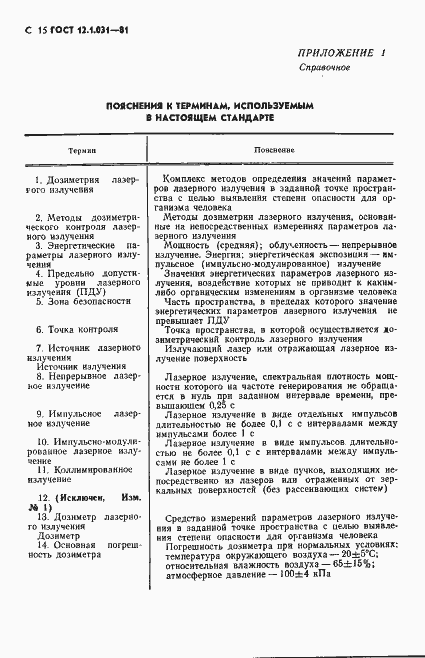 Страница 16 ГОСТ 12.1.031-81