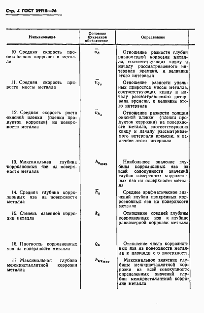 Страница 6 ГОСТ 21910-76
