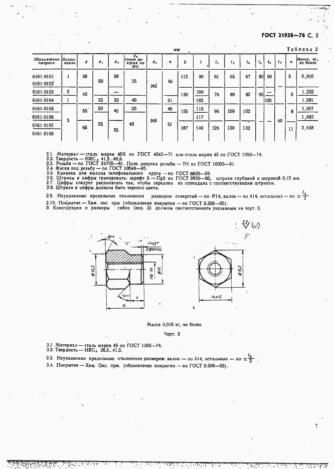Страница 6 ГОСТ 21938-76