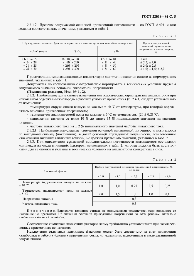 Страница 6 ГОСТ 22018-84