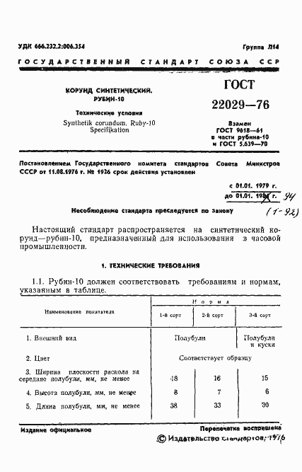 Страница 2 ГОСТ 22029-76