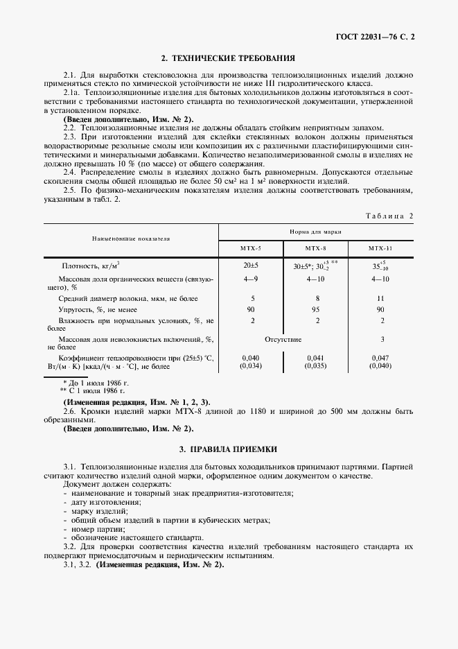 Страница 3 ГОСТ 22031-76