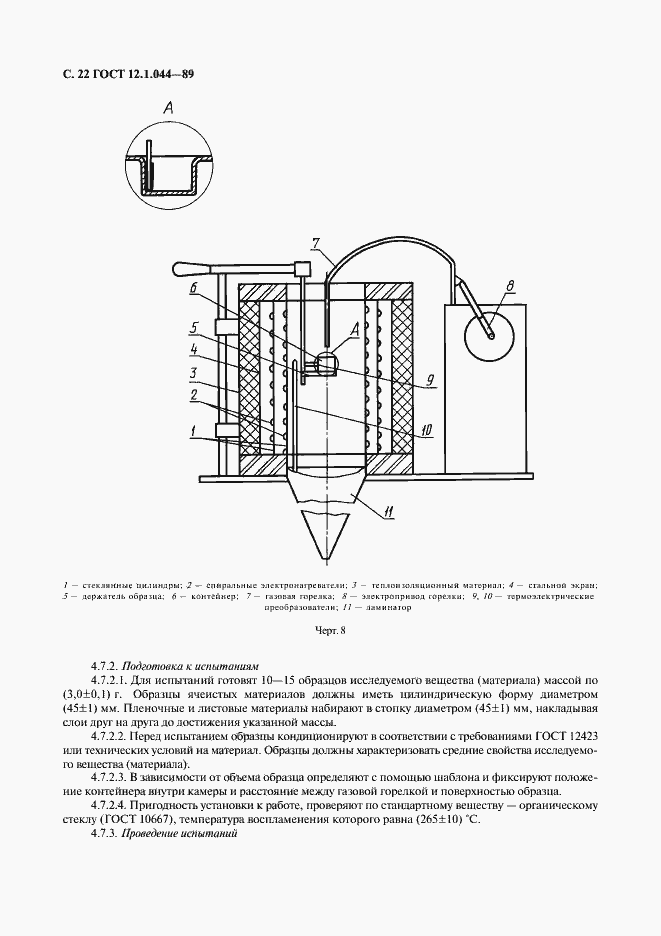 Страница 23 ГОСТ 12.1.044-89