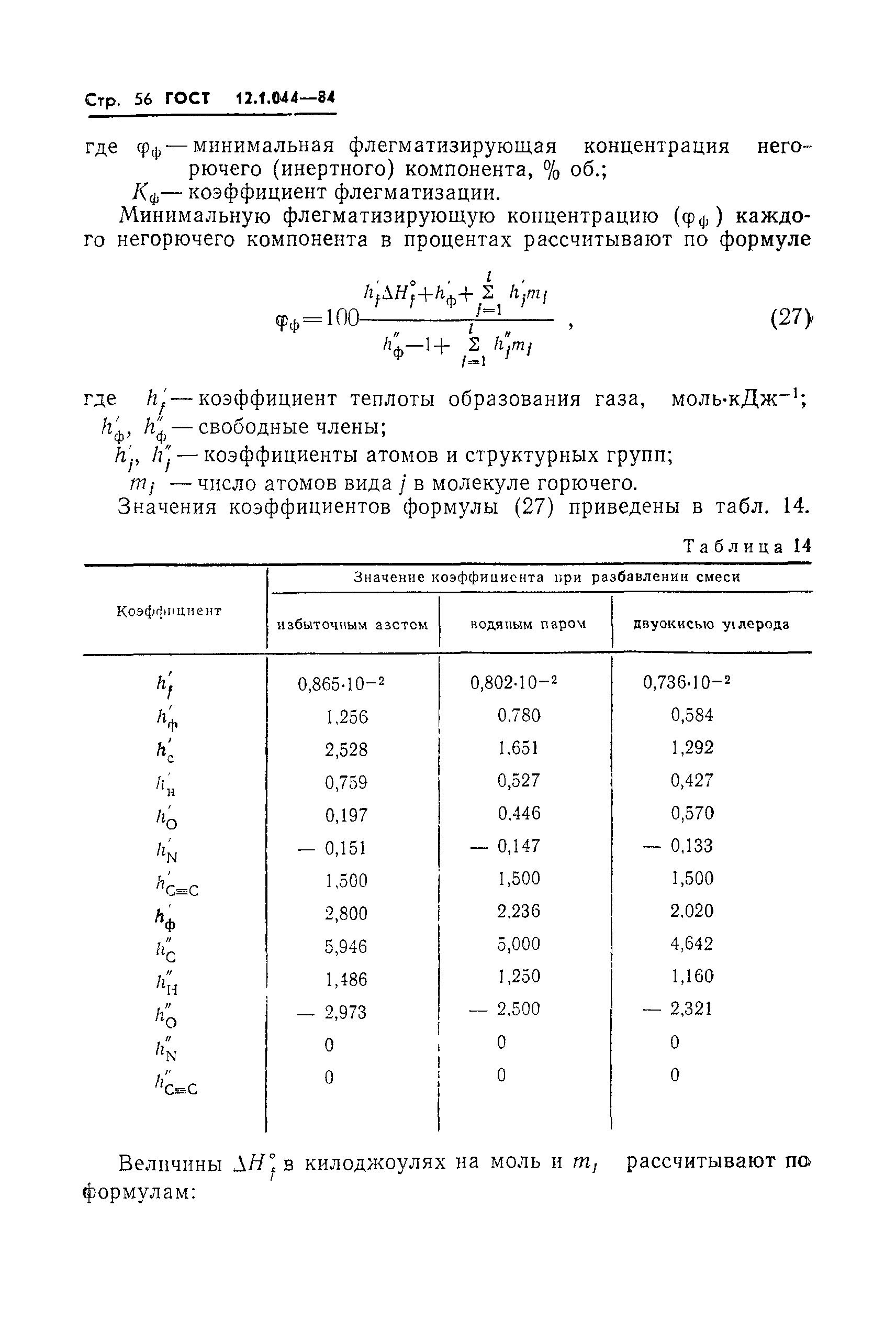 Страница 57 ГОСТ 12.1.044-84