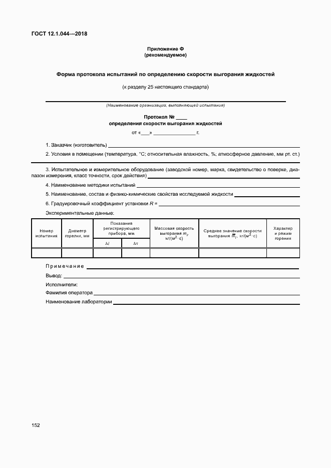 Страница 162 ГОСТ 12.1.044-2018