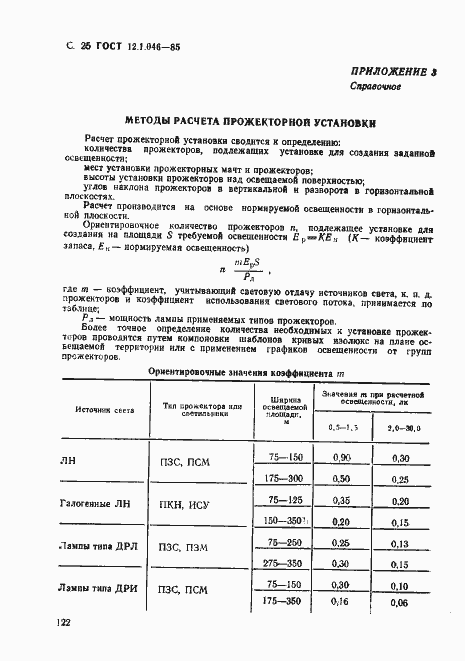 Страница 25 ГОСТ 12.1.046-85