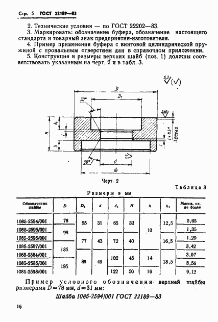 Страница 5 ГОСТ 22189-83