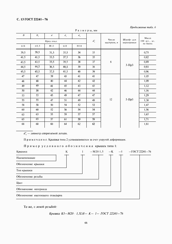 Страница 13 ГОСТ 22241-76