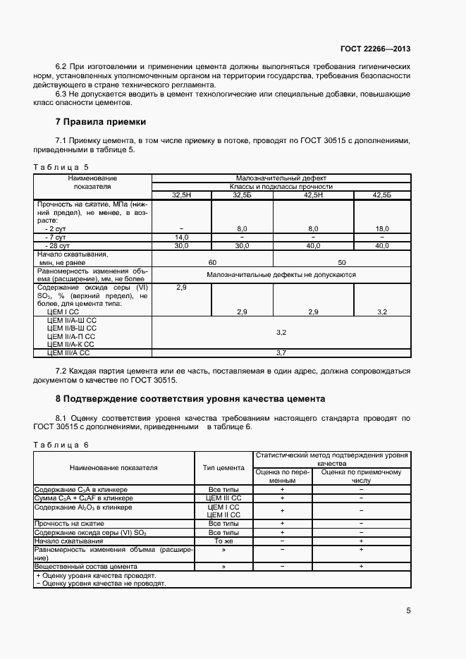 Страница 8 ГОСТ 22266-2013