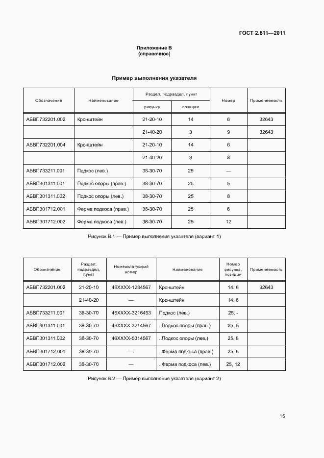 Страница 18 ГОСТ 2.611-2011