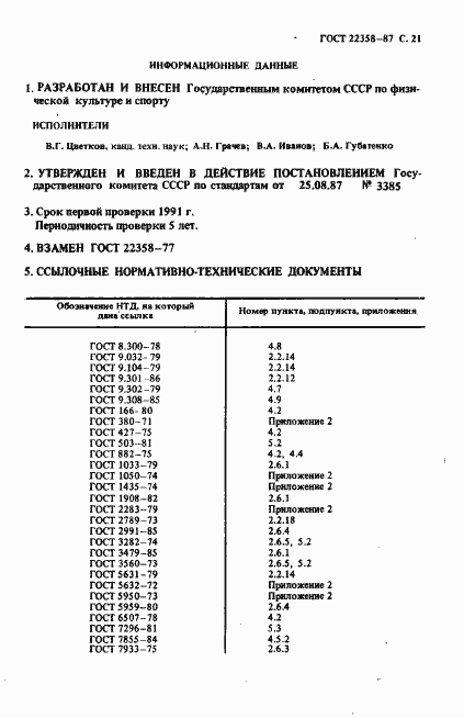 Страница 22 ГОСТ 22358-87