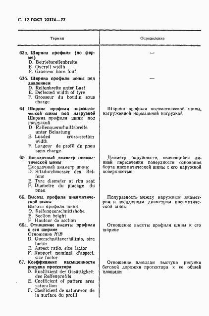 Страница 13 ГОСТ 22374-77