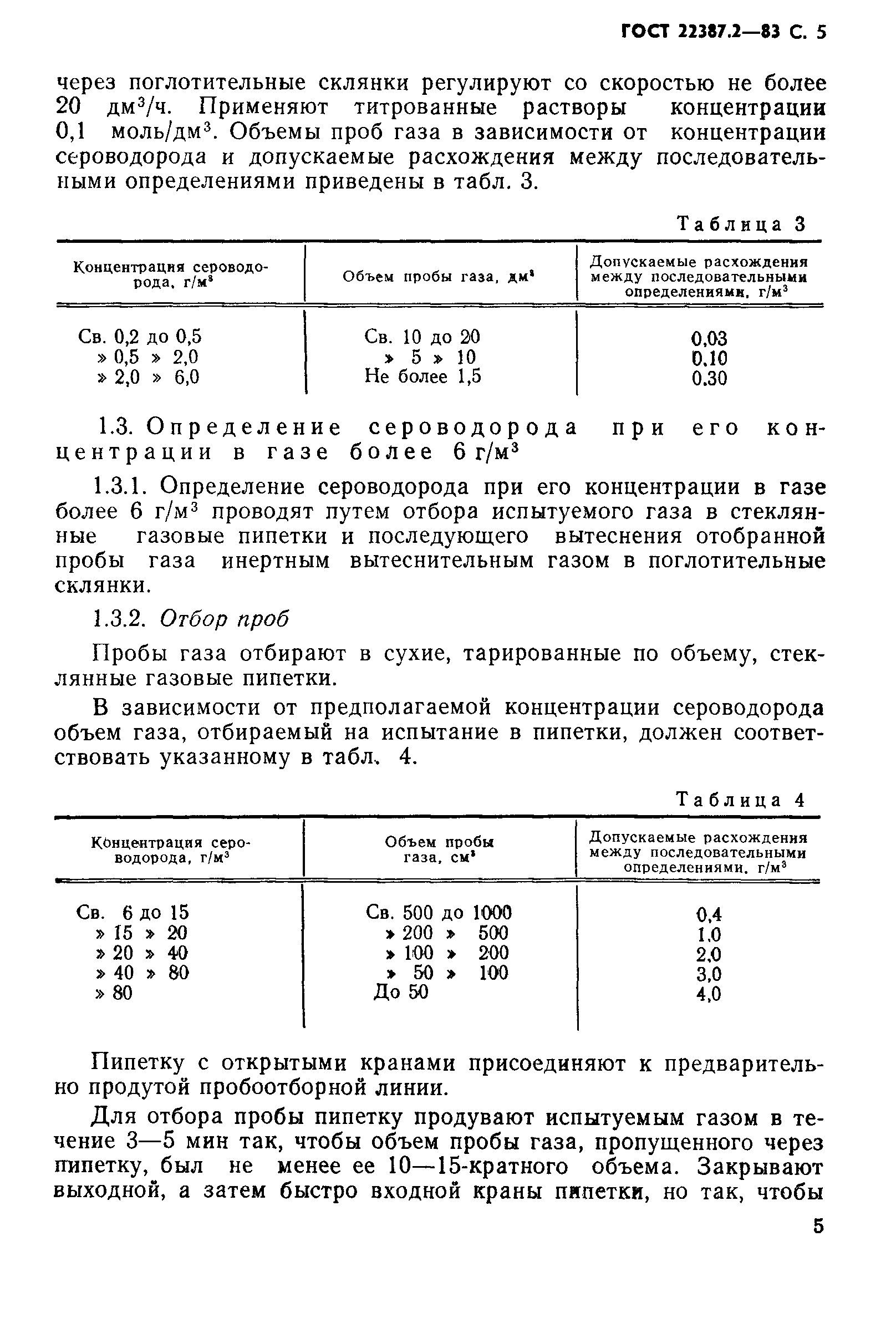 Страница 6 ГОСТ 22387.2-83