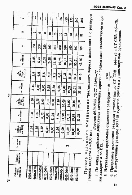 Страница 3 ГОСТ 22399-77
