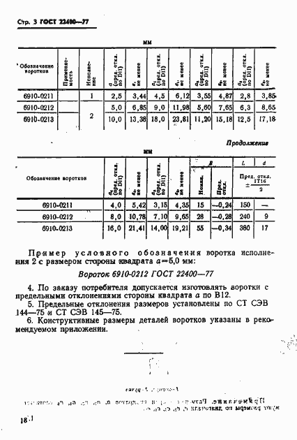 Страница 3 ГОСТ 22400-77