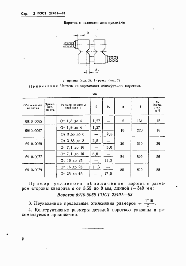 Страница 3 ГОСТ 22401-83